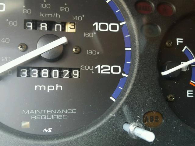 2HGEJ8641YH580427 - 2000 HONDA CIVIC EX ლურჯი ფოტო 8