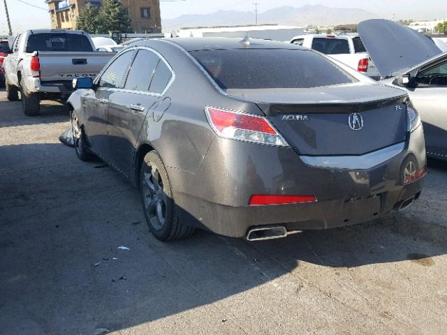 19UUA8F50AA022349 - 2010 ACURA TL GRAY photo 3