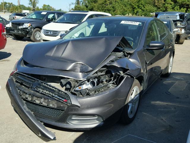 1C3CDFBB7GD728117 - 2016 DODGE DART SXT GRAY photo 2