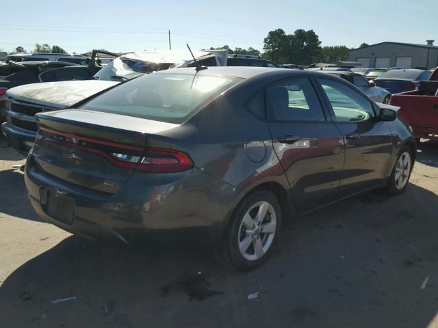 1C3CDFBB7GD728117 - 2016 DODGE DART SXT GRAY photo 4