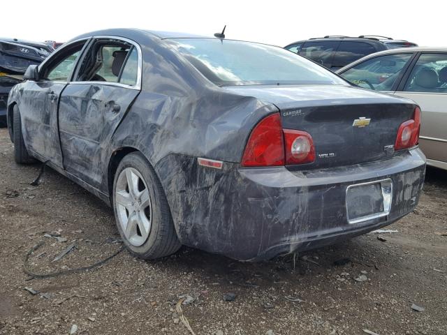 1G1ZA5E09A4129173 - 2010 CHEVROLET MALIBU LS ნაცრისფერი ფოტო 3