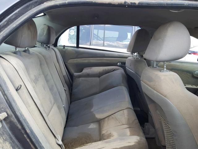 1G1ZA5E09A4129173 - 2010 CHEVROLET MALIBU LS ნაცრისფერი ფოტო 6