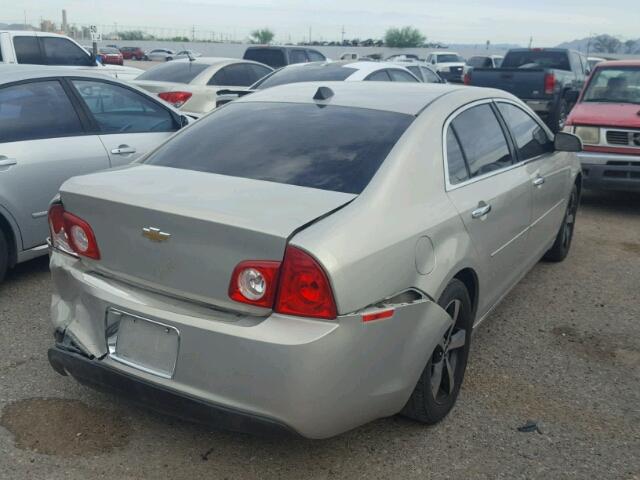 1G1ZC5E04CF284974 - 2012 CHEVROLET MALIBU 1LT 棕色 照片 4