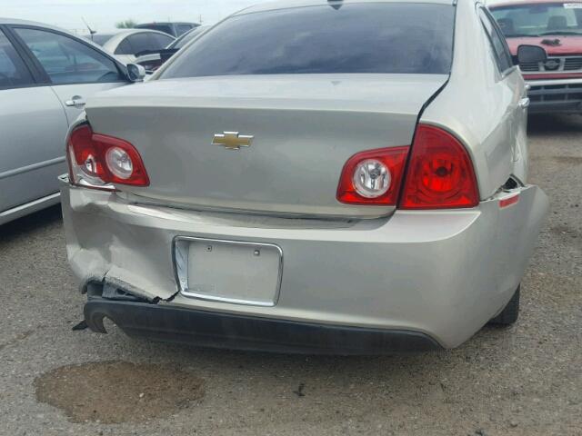 1G1ZC5E04CF284974 - 2012 CHEVROLET MALIBU 1LT 棕色 照片 9