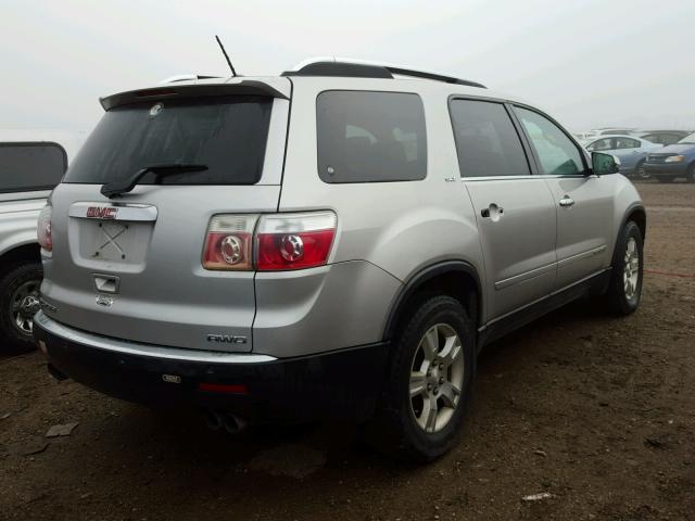 1GKEV237X7J112860 - 2007 GMC ACADIA SLT SILVER photo 4