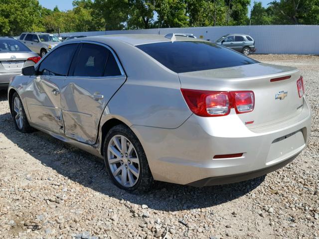 1G11G5SX0EF174395 - 2014 CHEVROLET MALIBU 3LT 棕色 照片 3