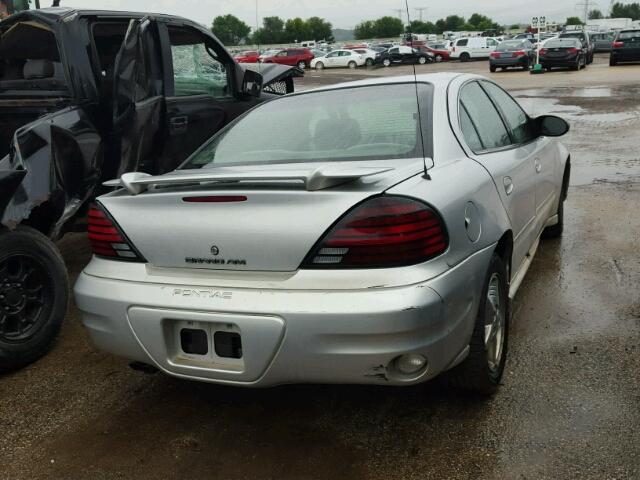 1G2NF52E23M693102 - 2003 PONTIAC GRAND AM S SILVER photo 4