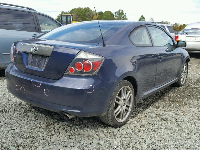 JTKDE167380222839 - 2008 SCION TC BLUE photo 4