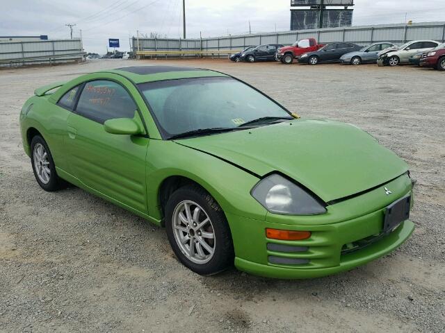 4A3AC44G62E089179 - 2002 MITSUBISHI ECLIPSE GS GREEN photo 1