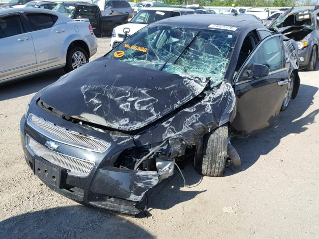 1G1ZE5E77A4116388 - 2010 CHEVROLET MALIBU LTZ 黑色 照片 2