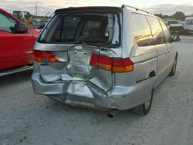 2HKRL187X3H500132 - 2003 HONDA ODYSSEY EX SILVER photo 4