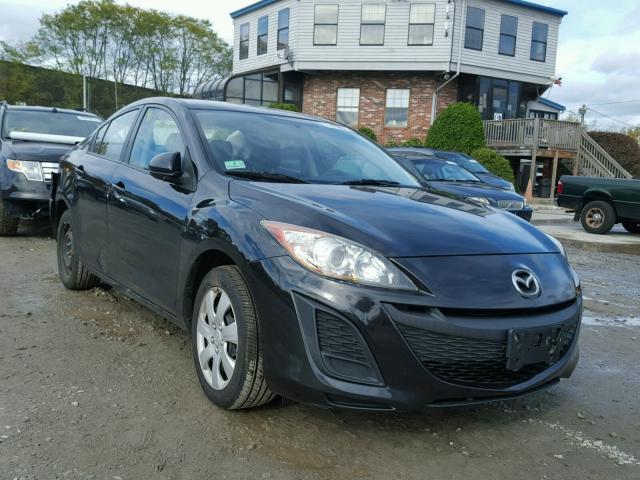 JM1BL1SG8A1287275 - 2010 MAZDA 3 I BLACK photo 1