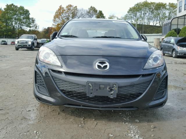 JM1BL1SG8A1287275 - 2010 MAZDA 3 I BLACK photo 10