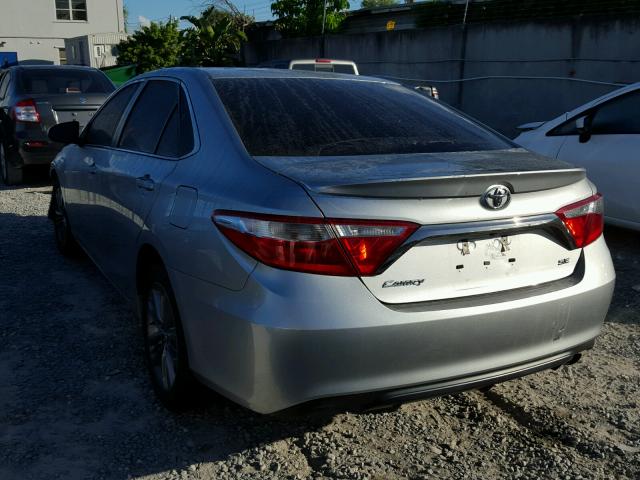 4T1BF1FK6FU900629 - 2015 TOYOTA CAMRY LE SILVER photo 3