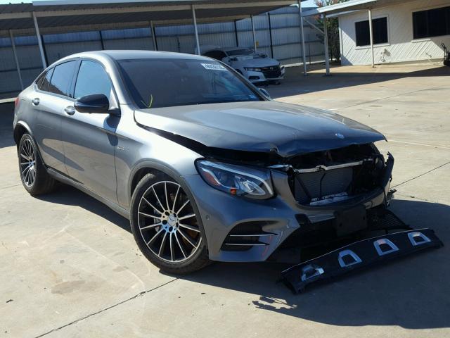 WDC0J6EB6HF222099 - 2017 MERCEDES-BENZ GLC COUPE GRAY photo 1