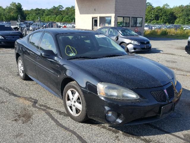 2G2WP552761265240 - 2006 PONTIAC GRAND PRIX Чорний фото 1