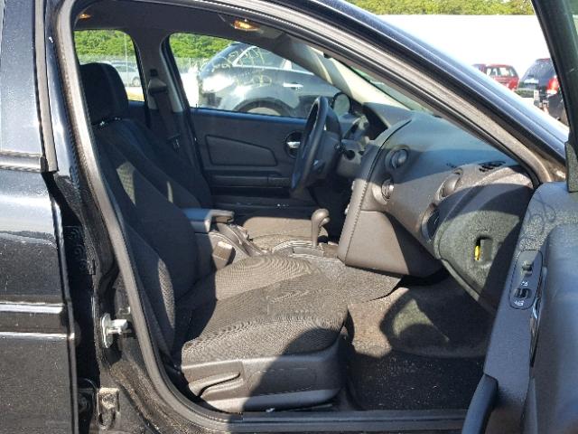 2G2WP552761265240 - 2006 PONTIAC GRAND PRIX Чорний фото 5