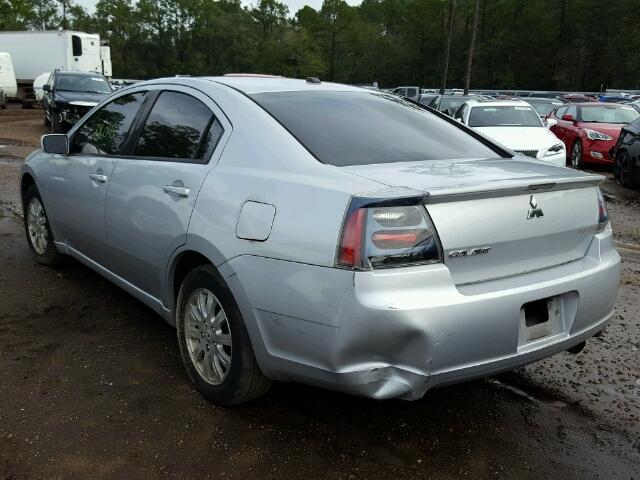 4A3AB56FX7E022265 - 2007 MITSUBISHI GALANT SILVER photo 3