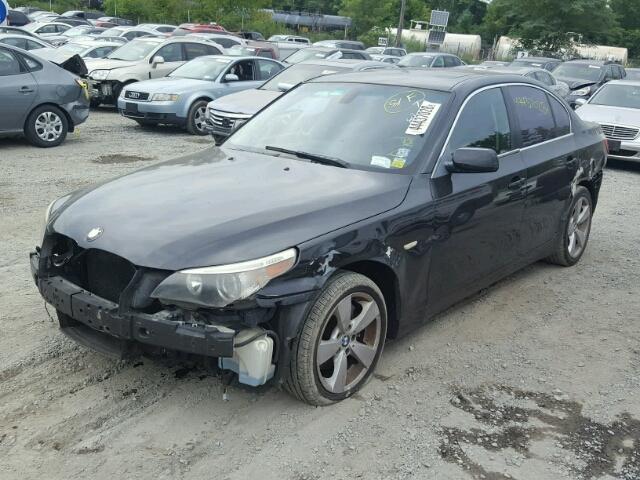 WBANF73506CU20270 - 2006 BMW 530 XI BLACK photo 2