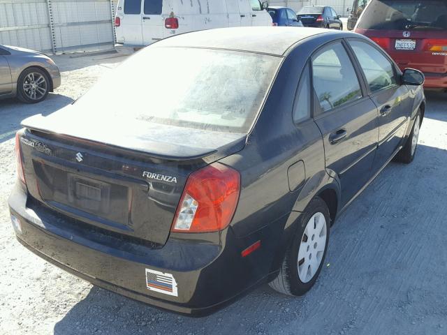 KL5JD56Z08K839390 - 2008 SUZUKI FORENZA BA BLACK photo 4