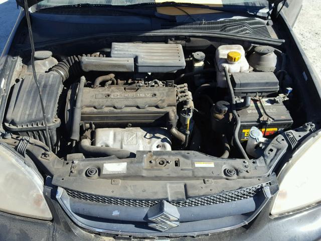 KL5JD56Z08K839390 - 2008 SUZUKI FORENZA BA BLACK photo 7