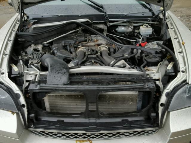 5UXFG83559LZ93758 - 2009 BMW X6 SILVER photo 7