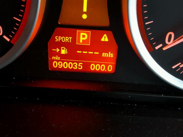 5UXFG83559LZ93758 - 2009 BMW X6 SILVER photo 8