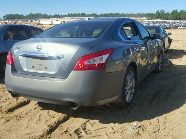 1N4AA5AP0AC834429 - 2010 NISSAN MAXIMA S رمادي صورة 4