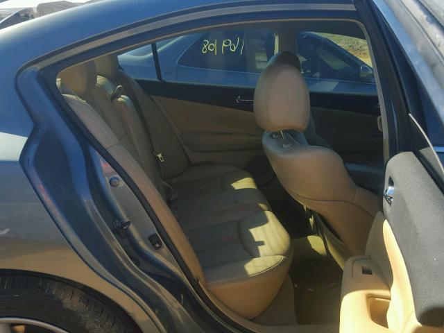 1N4AA5AP0AC834429 - 2010 NISSAN MAXIMA S رمادي صورة 6