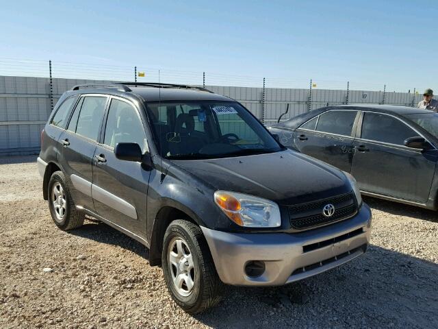 JTEGD20VX50063491 - 2005 TOYOTA RAV4 BLACK photo 1