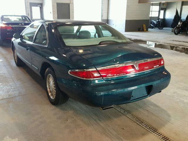 1LNLM91V3VY719229 - 1997 LINCOLN MARK VIII GREEN photo 3