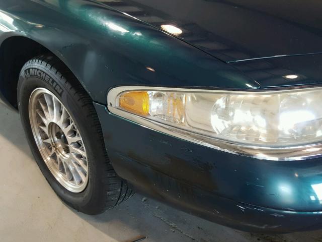 1LNLM91V3VY719229 - 1997 LINCOLN MARK VIII GREEN photo 9