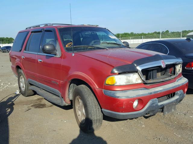 5LMPU28A4XLJ25080 - 1999 LINCOLN NAVIGATOR წითელი ფოტო 1