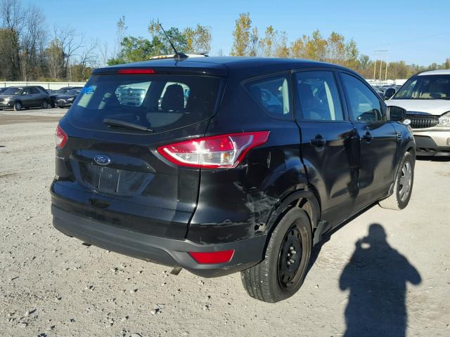 1FMCU0F74DUA20333 - 2013 FORD ESCAPE S BLACK photo 4