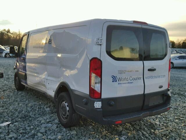 1FTNE2YM1FKA36366 - 2015 FORD TRANSIT T- WHITE photo 3