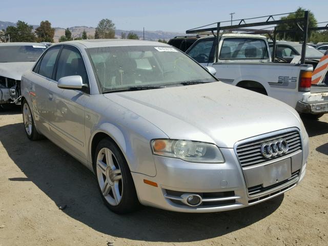 WAUAF68E35A473055 - 2005 AUDI A4 2.0T SILVER photo 1