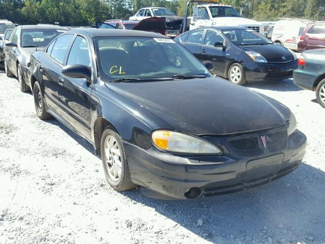 1G2NE52F84M570191 - 2004 PONTIAC GRAND AM S BLACK photo 1