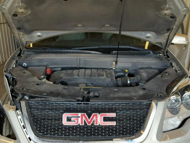 1GKEV33D59J220270 - 2009 GMC ACADIA SLT ვერცხლისფერი ფოტო 7