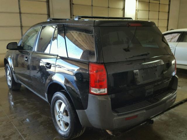 5GZCZ23D75S855950 - 2005 SATURN VUE BLACK photo 3