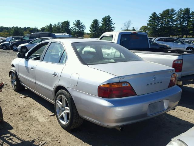 19UUA5657XA011162 - 1999 ACURA 3.2TL SILVER photo 3