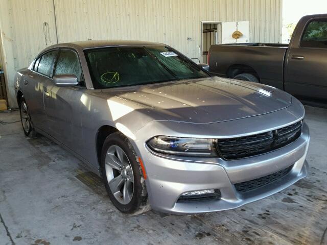 2C3CDXHG9GH154180 - 2016 DODGE CHARGER SX SILVER photo 1