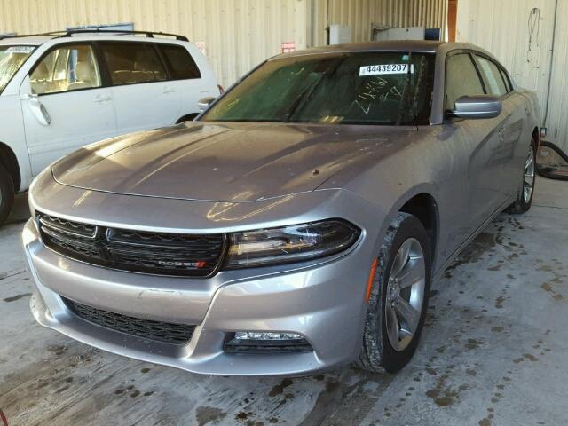 2C3CDXHG9GH154180 - 2016 DODGE CHARGER SX SILVER photo 2