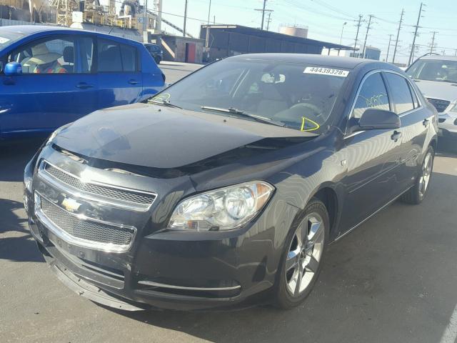 1G1ZH57B08F259626 - 2008 CHEVROLET MALIBU 1LT 黑色 照片 2