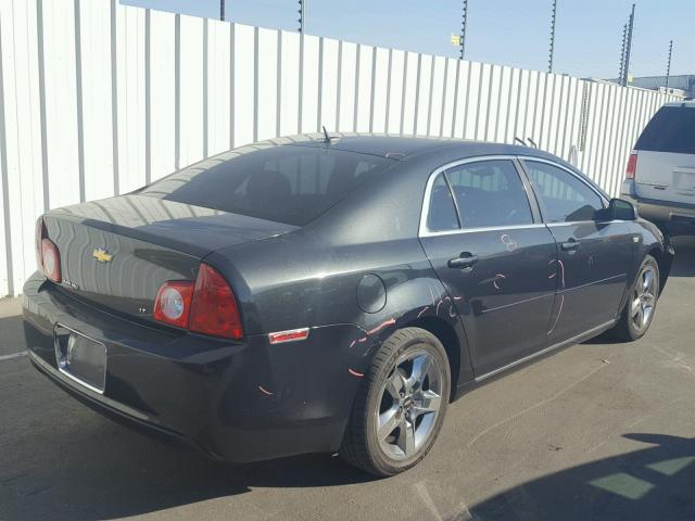 1G1ZH57B08F259626 - 2008 CHEVROLET MALIBU 1LT 黑色 照片 4