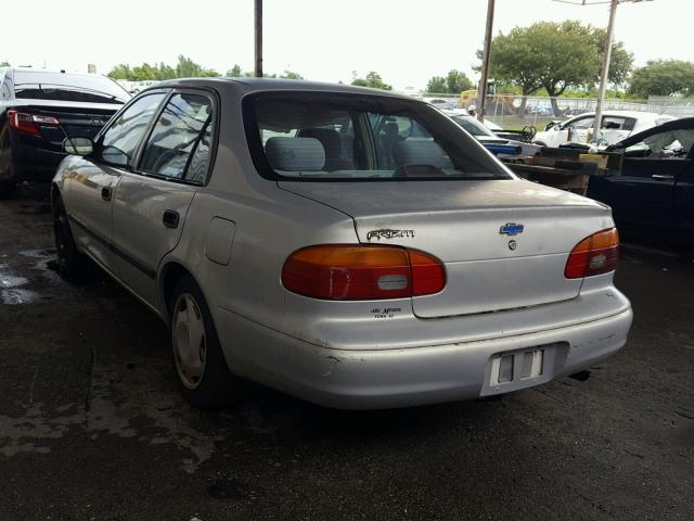 1Y1SK52862Z401324 - 2002 CHEVROLET GEO PRIZM 银色 照片 3