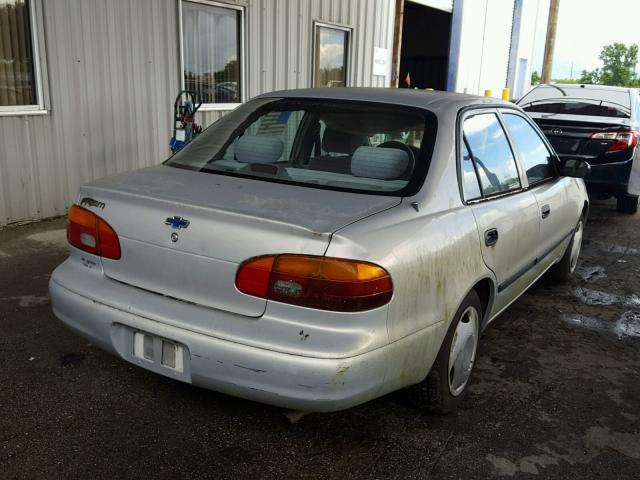 1Y1SK52862Z401324 - 2002 CHEVROLET GEO PRIZM 银色 照片 4