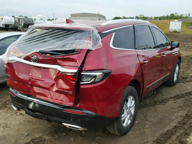 5GAEVAKW3JJ158392 - 2018 BUICK ENCLAVE ES MAROON photo 4