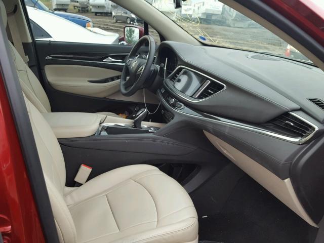 5GAEVAKW3JJ158392 - 2018 BUICK ENCLAVE ES MAROON photo 5