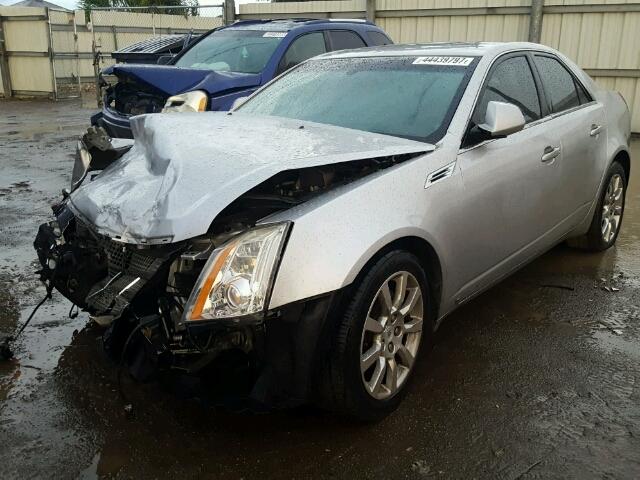 1G6DR57V780175382 - 2008 CADILLAC CTS SILVER photo 2