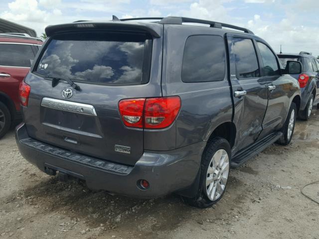 5TDYY5G11BS036867 - 2011 TOYOTA SEQUOIA PL BLACK photo 4